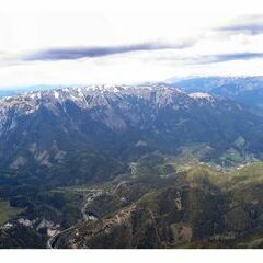 Flugwegposition um 14:42:37: Aufgenommen in der Nähe von Mürzsteg, Österreich in 2046 Meter